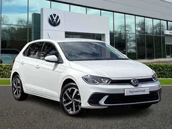 Pure white Used 2024 VW Polo Match Hatchback | £21,293 (Fair price)