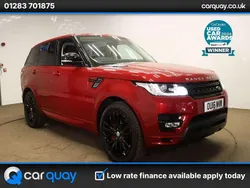 Red Used 2016 Land Rover Range Rover Sport Autobiography Dynamic SUV | £22,495 (Fair price)