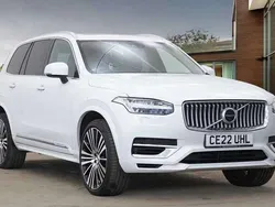 White Used 2022 Volvo XC90 Inscription SUV | £40,695 (Expensive)