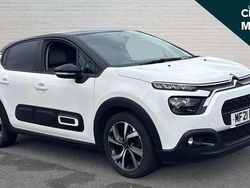 White Used 2021 Citroën C3 PureTech Hatchback | £9,841 (Fair price)