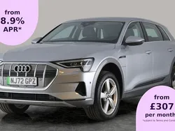 Silver Used 2022 Audi e-tron Advanced SUV | £21,606 (Good price)