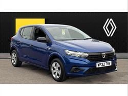 Blue Used 2022 Dacia Sandero Essentiel Hatchback | £8,535 (Fair price)