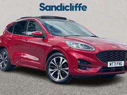Red Used 2022 Ford Kuga ST-Line X SUV | £20,371 (Fair price)