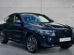 Tanzanite blue ii metallic Used 2023 BMW X4 M Sport SUV | £38,490 (Good price)