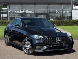 Black Used 2023 Mercedes C43 AMG Premium Plus Sedan | £50,740 (A bit pricey)