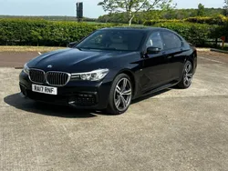 Black Used 2017 BMW 740 M Sport Sedan | £15,995 (Fair price)
