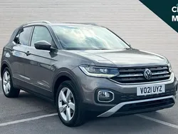 Grey Used 2021 VW T-Cross SEL SUV | £15,425 (Fair price)