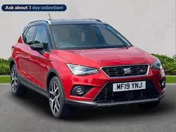 Red Used 2019 Seat Arona FR Sport SUV | £10,999 (Fair price)
