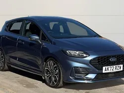 Blue Used 2022 Ford Fiesta ST-Line X Hatchback | £15,473 (Fair price)
