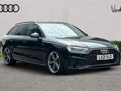Black Used 2021 Audi A4 Black Edition Estate | £21,900 (A bit pricey)