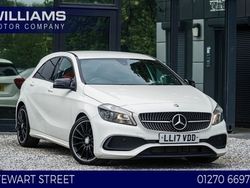 White Used 2017 Mercedes A160 AMG line Hatchback | £10,490 (Fair price)
