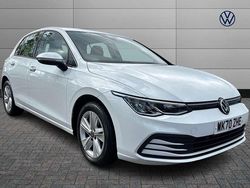 White Used 2020 VW Golf VIII Life Hatchback | £14,899 (Fair price)