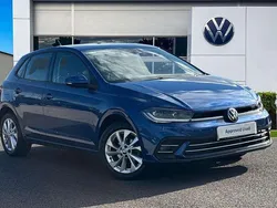 Blue Used 2022 VW Polo Style Hatchback | £16,690 (Fair price)