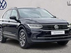 Black Used 2021 VW Tiguan Active SUV | £18,573 (Fair price)