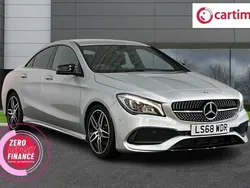 Silver Used 2018 Mercedes CLA220 AMG line Sedan | £16,990 (Good price)