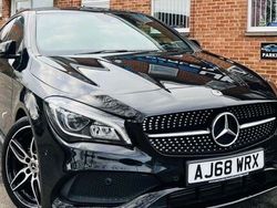 Black Used 2018 Mercedes CLA220 Shooting Brake AMG line Estate | £15,500 (Super price)