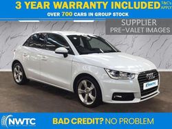 White Used 2018 Audi A1 Sportback Sport Hatchback | £9,895 (Fair price)