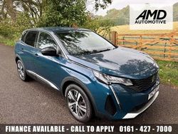 Blue Used 2022 Peugeot 3008 Allure Hatchback | £16,350 (Fair price)