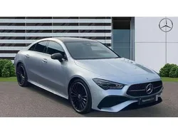Silver Used 2024 Mercedes CLA180 AMG Line Premium Plus Sedan | £30,417 (Fair price)