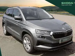 Graphite grey metallic Used 2025 Skoda Karoq SE SUV | £27,995 (A bit pricey)