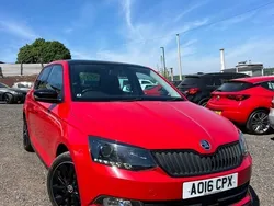Red Used 2016 Skoda Fabia Monte Carlo Hatchback | £5,750 (Fair price)