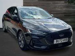 Black Used 2022 Ford Focus ST-Line Hatchback | £13,974 (Fair price)