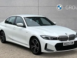 White Used 2023 BMW 320 M Sport Sedan | £27,495 (Fair price)