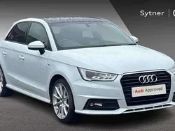 White Used 2018 Audi A1 S-Line Hatchback | £13,500 (Good price)