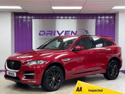 Red Used 2019 Jaguar F-Pace R-Sport SUV | £17,700 (Fair price)