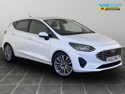 White Used 2022 Ford Fiesta Titanium Hatchback | £10,995 (Fair price)