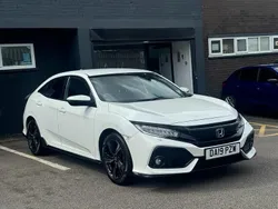 White Used 2019 Honda Civic Sport Hatchback | £10,095 (Fair price)