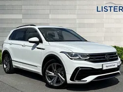Pure white Used 2023 VW Tiguan R-line Edition SUV | £28,990 (Fair price)
