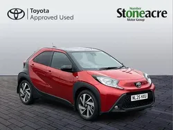 Red New 2025 Toyota Aygo Hatchback | £15,305 (Fair price)