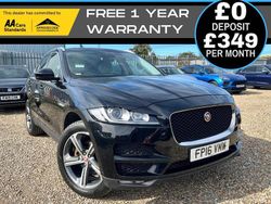 Black Used 2016 Jaguar F-Pace Prestige SUV | £13,990 (Fair price)