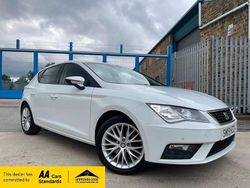 White Used 2019 Seat Leon SE Dynamic Hatchback | £7,899 (Fair price)