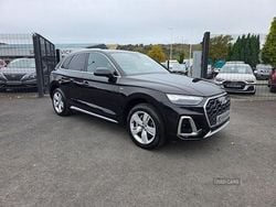 Black Used 2021 Audi Q5 S-Line SUV | £28,350 (Fair price)