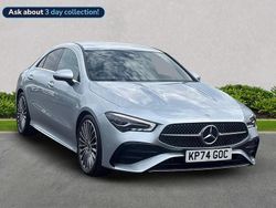 Silver Used 2024 Mercedes CLA200 AMG Line Premium Coupe | £28,629 (Fair price)