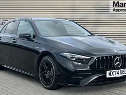 Black Used 2024 Mercedes A35 AMG Premium Plus Hatchback | £39,637