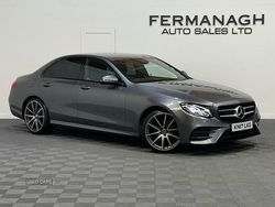 Grey Used 2017 Mercedes E220 AMG line Sedan | £11,990 (Fair price)