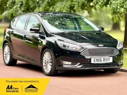 Black Used 2016 Ford Focus Titanium X Hatchback | £6,430 (Fair price)