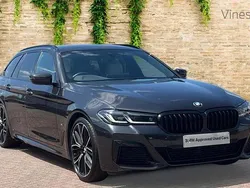 Grey Used 2023 BMW 520 M Sport Estate | £34,993 (Expensive)