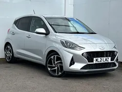 Silver Used 2021 Hyundai i10 Premium Hatchback | £10,495 (Fair price)