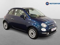 Blue Used 2022 Fiat 500 Dolcevita Cabriolet | £13,099