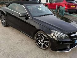 Black Used 2014 Mercedes E400 AMG line Cabriolet | £12,699