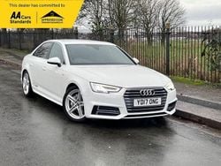 White Used 2017 Audi A4 S-Line Sedan | £11,195 (Good price)