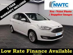White Used 2017 Ford C-MAX Titanium MPV | £9,995 (Fair price)