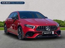 Red Used 2020 Mercedes A45 AMG Hatchback | £35,799 (A bit pricey)