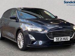 Blue panther Used 2021 Ford Focus Titanium X Hatchback | £12,995 (Good price)