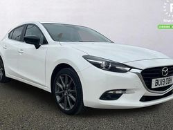 White Used 2018 Mazda 3 Edition Hatchback | £13,699 (Expensive)