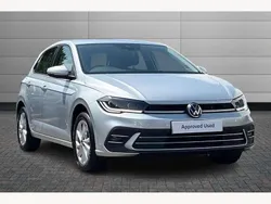 Silver Used 2022 VW Polo Style Hatchback | £16,495 (Fair price)